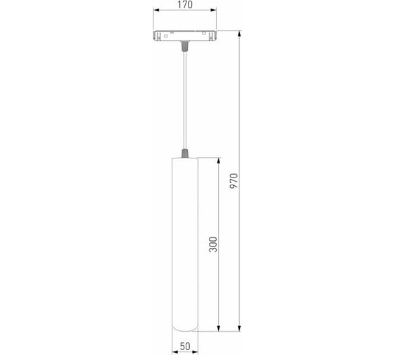 Трековый светильник Elektrostandard - slim magnetic p01 6w 4200k (белый) 85014/01 a059184