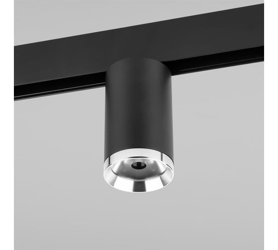 Трековый светильник Elektrostandard - slim magnetic r06 10w 4200k ringe (черный/серебро) 85506/01 a061298