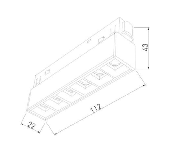 Трековый светильник Elektrostandard - slim magnetic sl01 6w 4200k (белый) 85004/01 a059187