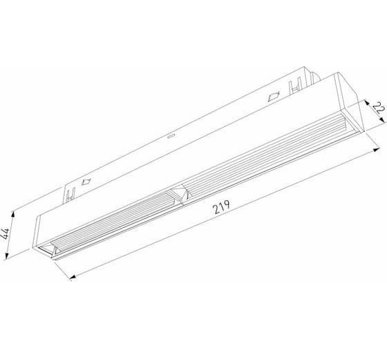 Трековый светильник Elektrostandard - slim magnetic wl02 12w 4200k (белый) 85008/01 a059191
