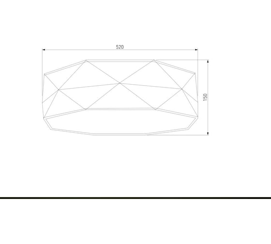 Потолочный светильник TK Lighting - 1565 / белый kantoor a042607