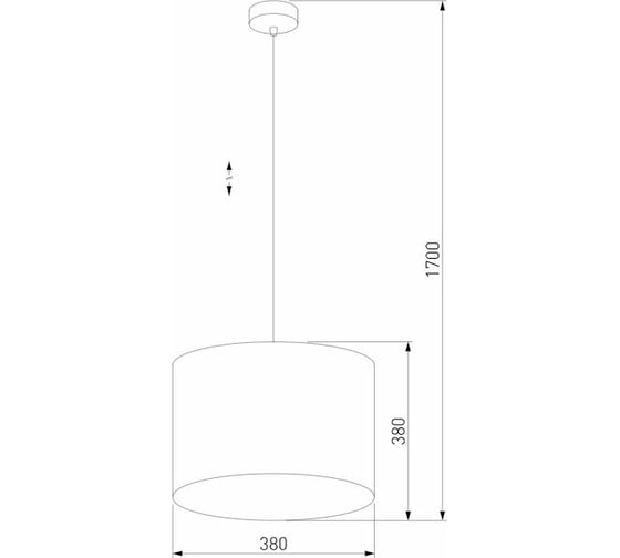 Подвесной светильник TK Lighting - 6172 / tercino синий a059886