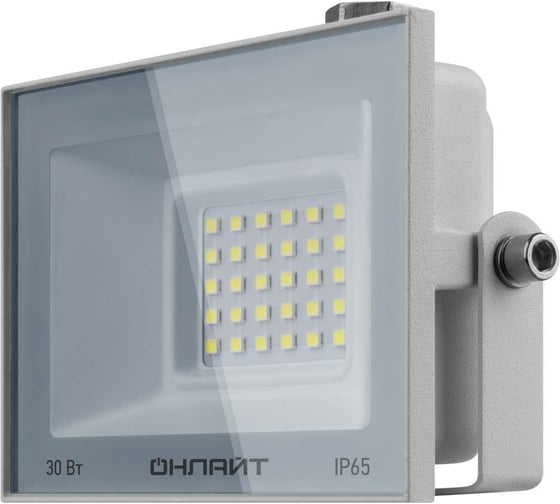 Светильник ОНЛАЙТ 90 134 ofl-30-4k-wh-ip65-led 90134