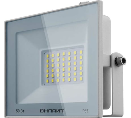 Светильник ОНЛАЙТ 90 136 ofl-50-4k-wh-ip65-led 90136