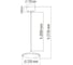 Люстра De Markt Перегрина 10W LED 220V 703011201 2