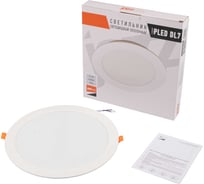 Светодиодный светильник Jazzway PLED DL7 WH Downlight 24Вт 4000К 220х26мм IP54 ДВО встраив. 5042568