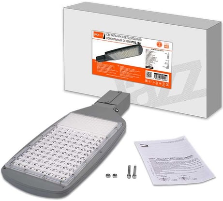 Светодиодный светильник Jazzway PSL 06 80Вт SENSOR (10Lx) 5000К IP65 уличный ДКУ 5042506