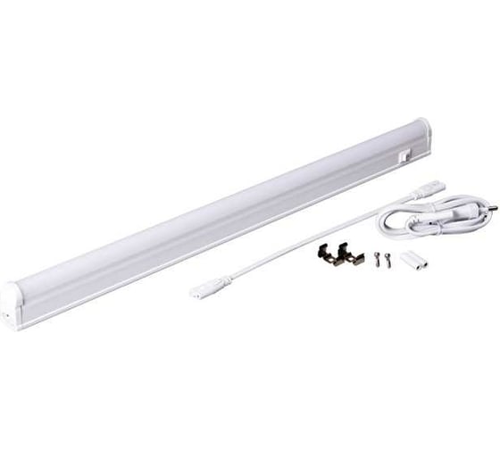 Светодиодный светильник Jazzway PLED T5i PL 300 FR 4Вт 6500К IP40 180-265В ДПО линейный пластик (аналог ЛПБ) 5034853
