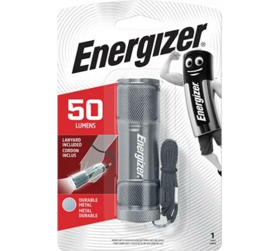 Фонарь Energizer ENR LED Metal Light 3AAA 7638900388428 1