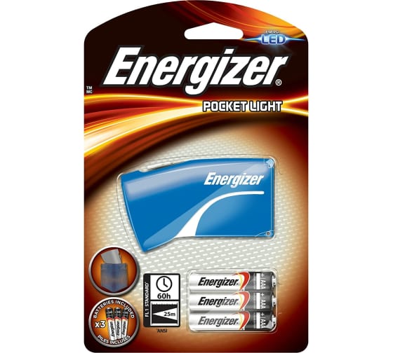 Фонарь Energizer карманный Pocket 7638900326314 1