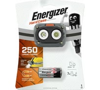 Фонарь Energizer налобн. ENR Hard Case Magnet HL 3AAA, tray 7638900388671