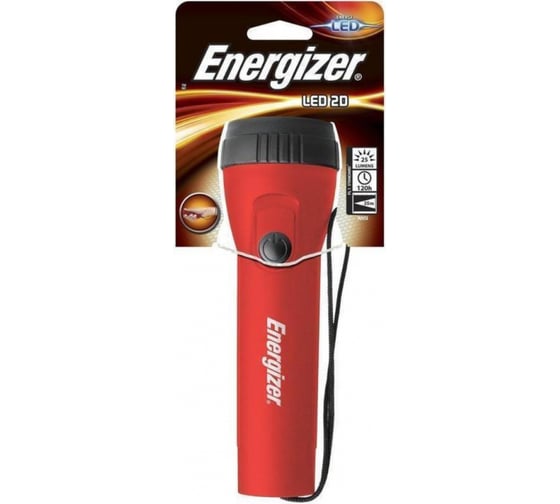 Фонарь Energizer Рlastic 2 D (батарейки в комплект не входят) 7638900386660 1