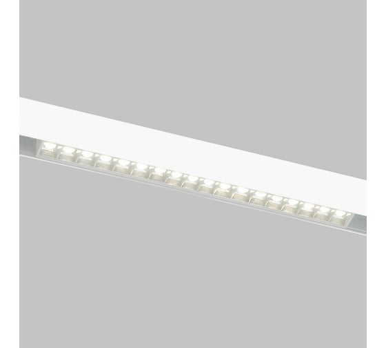 Трековый светильник Elektrostandard Slim Magnetic SL03 18W 4200K 85006/01 белый a059189 1