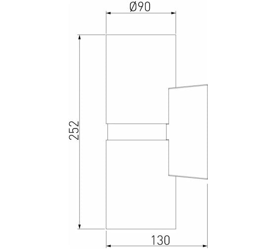 Светильник Elektrostandard Liberty LED (35124/U) черный a060094