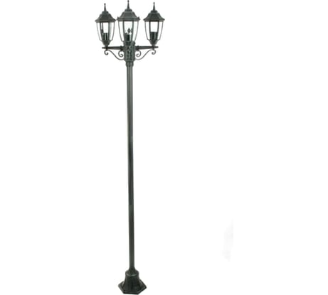 Уличный фонарь столб SHEFFIELD duwi 25720 2, 226см, антично-зеленый