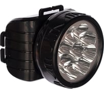 Налобный аккумуляторный светодиодный фонарь ТРОФИ TG9 9xLED мощный яркий 2 режима C0045557
