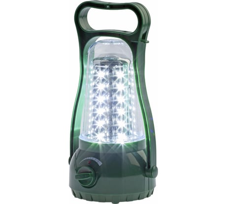 Аккумуляторный кемпинговый светодиодный фонарь ТРОФИ TK35 с диммером, походный, зеленый C0045555