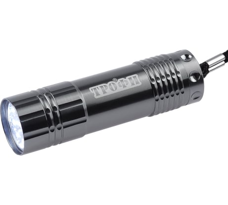 Фонарь ТРОФИ TM9 9xLED, алюм, 3хААА Б0002225