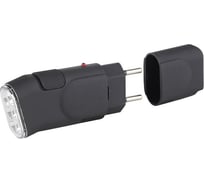 Светодиодный аккумуляторный ручной фонарь SDA10M 3хLED зарядка от сети C0041258