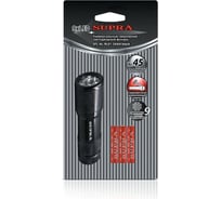 Фонарь Supra SFL-AL-9L01-3AAA black