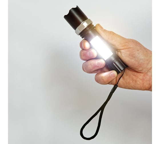 Светодиодный аккумуляторный USB фонарь GLANZEN UFL-0500-M919 КА-00008347