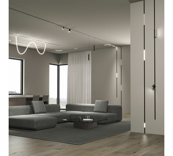 Трековый светильник Elektrostandard Slim Magnetic Full light N03 белый a061183