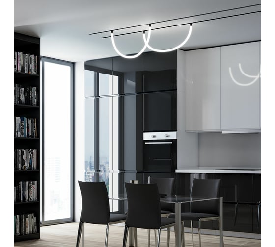 Трековый светильник Elektrostandard Slim Magnetic Full light N01 белый a061182