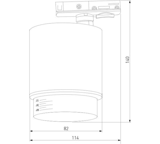 Потолочный светодиодный однофазный светильник Elektrostandard Cors 10W 4200K (85513/01) черный a062389