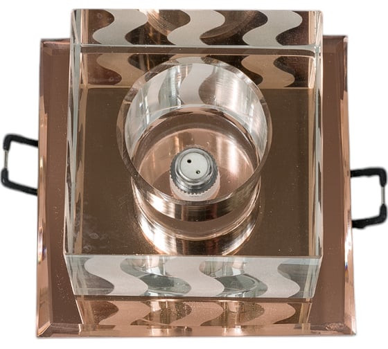Встраиваемый светильник Fametto DLS-F126 G4 TEA/CLEAR 10646