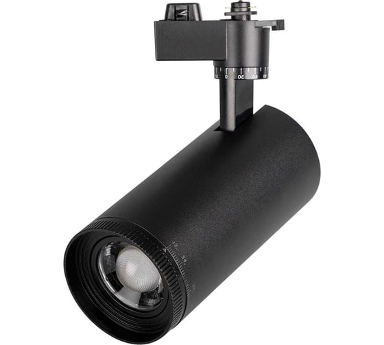 Светильник Jazzway светодиодный трековый PTR 0728 ZOOM 28Вт 3000К IP40 15-60град. BL черный 5034358