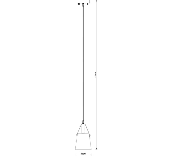 Подвесной светильник ARTE LAMP THOMAS A7032SP-1BK
