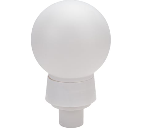Светильник SVET НБП 01-60-004 У3, прямое, белое, с креплением под опору, шар - пластик SV0103-00170