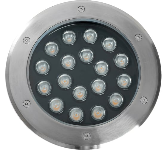 Светодиодный тротуарный (грунтовый) светильник FERON SP2804 20W 3000K AC12V IP67 48348