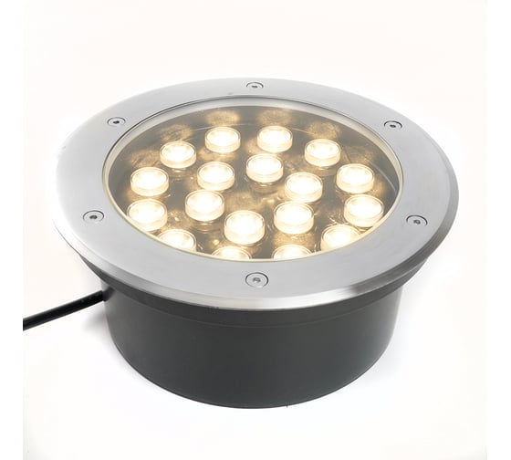 Светодиодный тротуарный (грунтовый) светильник FERON SP2804 20W 3000K AC12V IP67 48348