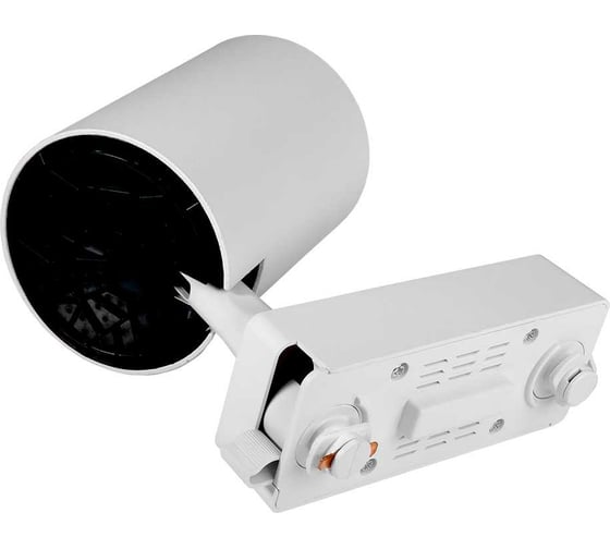 Светильник Jazzway светодиодный трековый PTR 1325 25Вт 3000К IP40 24град. WH/WH белый решетка/ белый 5035232