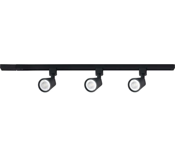 Светильник Jazzway светодиодный трековый PTR 1508 3х8Вт 4000К IP40 50град. BL черный 5044333