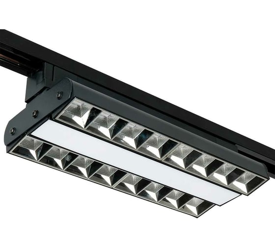 Светильник Jazzway светодиодный трековый PTR 2260R 1F2S 60Вт 4000К IP40 60град./120град./60град. 280мм BL черный 5039599