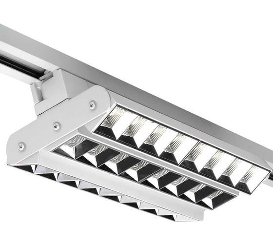 Светильник Jazzway светодиодный трековый PTR 2260R 3S 60Вт 3000К IP40 60град. 280мм WH белый 5039490