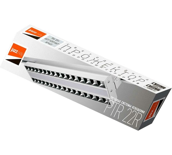 Светильник Jazzway светодиодный трековый PTR 2296R 1F2S 96Вт 4000К IP40 60град./120град./60град. 540мм WH белый 5039452