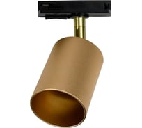 Трековый светильник-прожектор Jazzway PTR 26 GU10 IP20 230В SG матовое золото 5038073A
