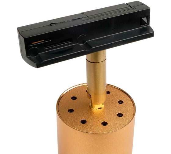 Трековый светильник-прожектор Jazzway PTR 26 GU10 IP20 230В SG матовое золото 5038073A