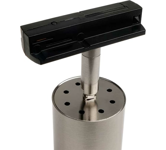 Трековый светильник-прожектор Jazzway PTR 26 GU10 IP20 230В SN матовый никель 5038097A