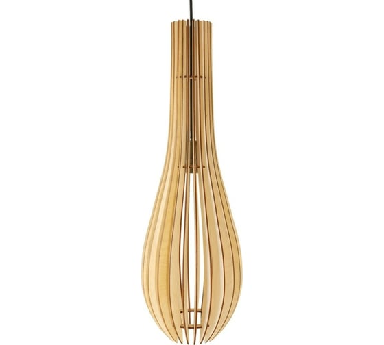 Подвесной светильник из дерева GLANZEN pear ART-0002-60 00-00006854