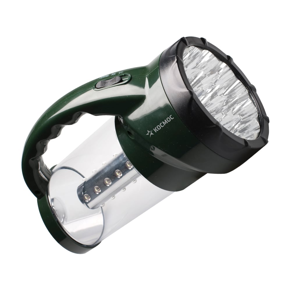Аккумуляторный фонарь-светильник КОСМОС 2008L-LED, 24LED+19LED, 4V2AH ...
