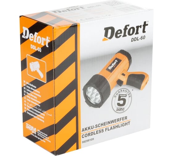 Светодиодный фонарь DDL-60 DEFORT 98298109