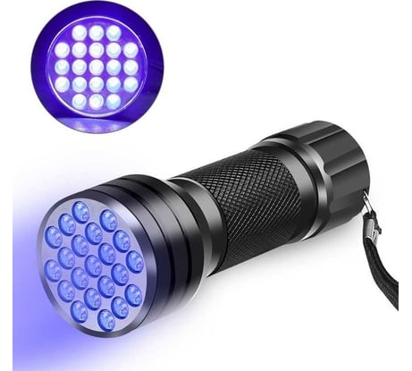Ультрафиолетовый диодный фонарик ArtEpoxy 21 LED 21668