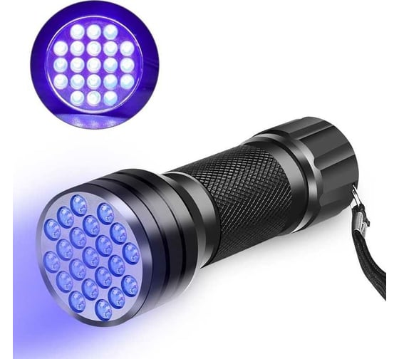 Ультрафиолетовый диодный фонарик ArtEpoxy 21 LED 21668