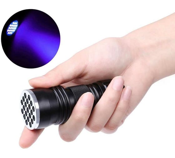 Ультрафиолетовый диодный фонарик ArtEpoxy 21 LED 21668