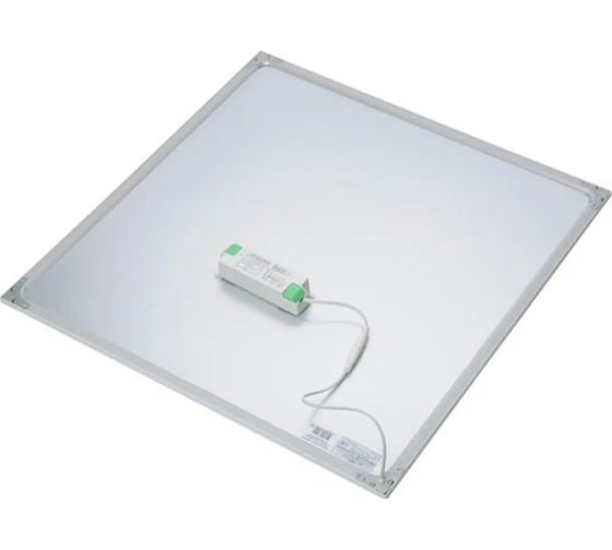 Светодиодный светильник CSVT KROKUS-PANEL-34-UGR 588x588 34Вт 4000К IP54/IP20 3500лм UGR19 встраиваемый, подвесной, грильято панель, белая ЦБ000015142