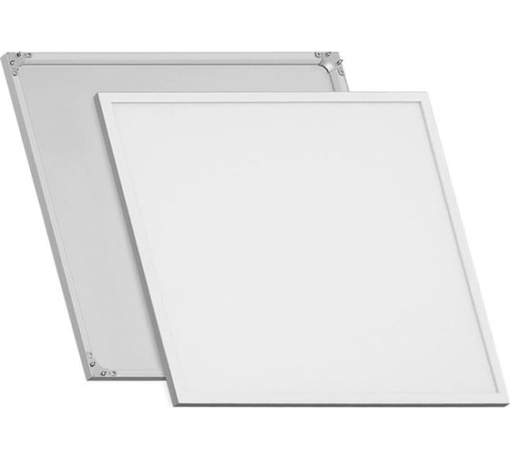 Светодиодный светильник CSVT KROKUS-PANEL-34-UGR 595x595 34Вт 4000К IP54/IP20 3500лм UGR<19 встраиваемый/подвесной панель белый ЦБ000014597 1